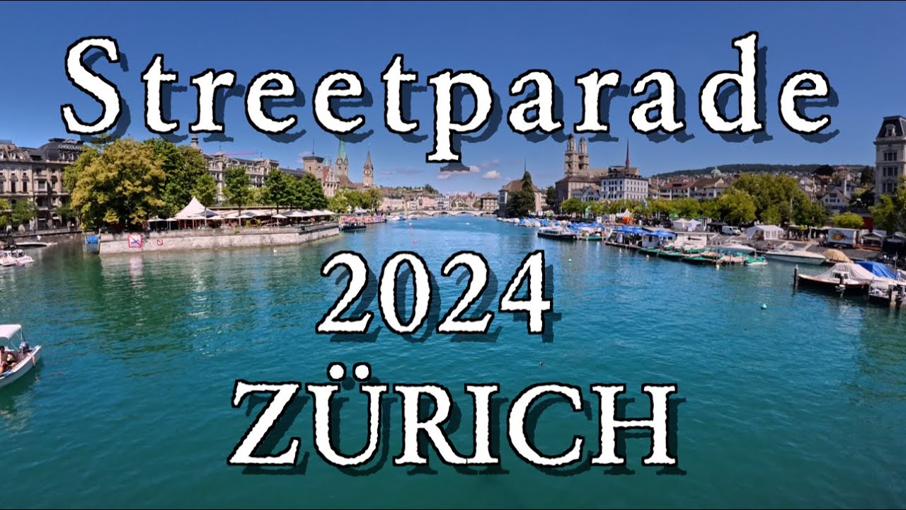Street Parade 2024 in Zürich