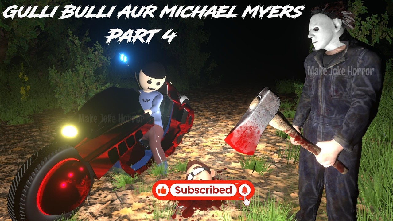 Gulli Bulli Aur Michael Myers Part 4 | Gulli Bulli Horror Story | Android Games | Animated Story