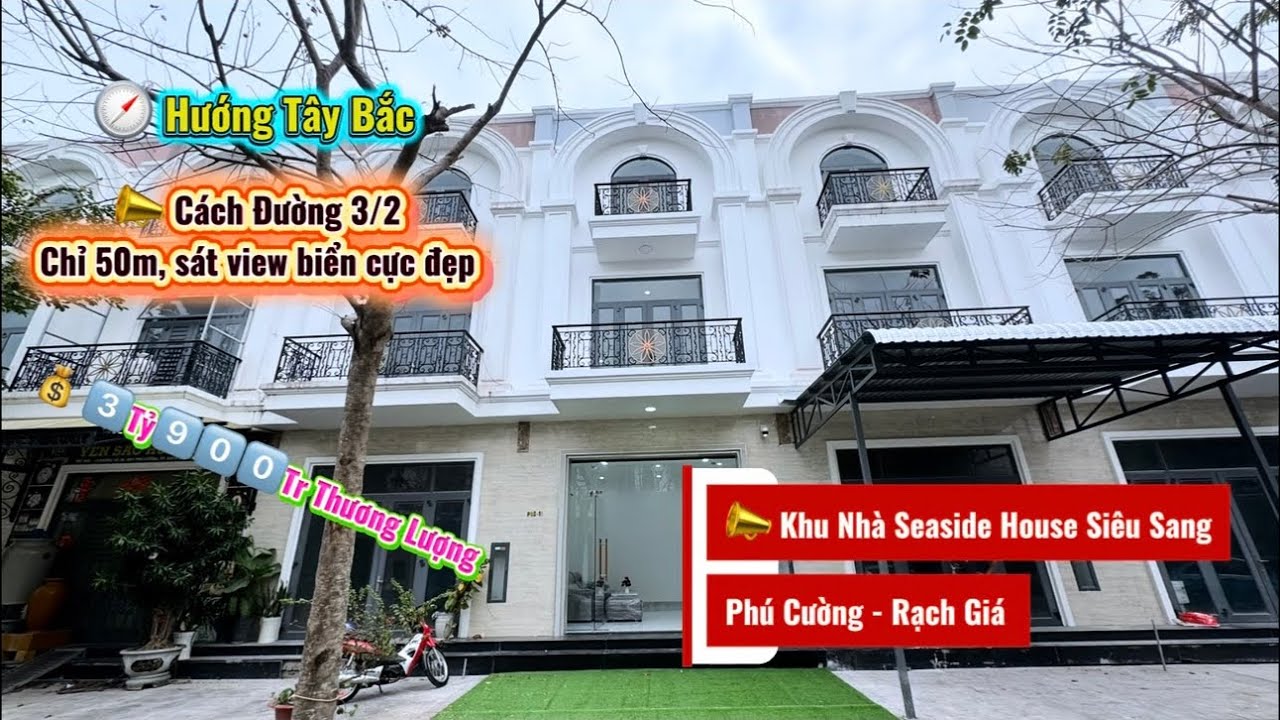 Nhà Phú Cường Khu Seaside House Rạch Giá #bdskiengiang #nhadatkiengiang #nhadatrachgia #hươnglúa 