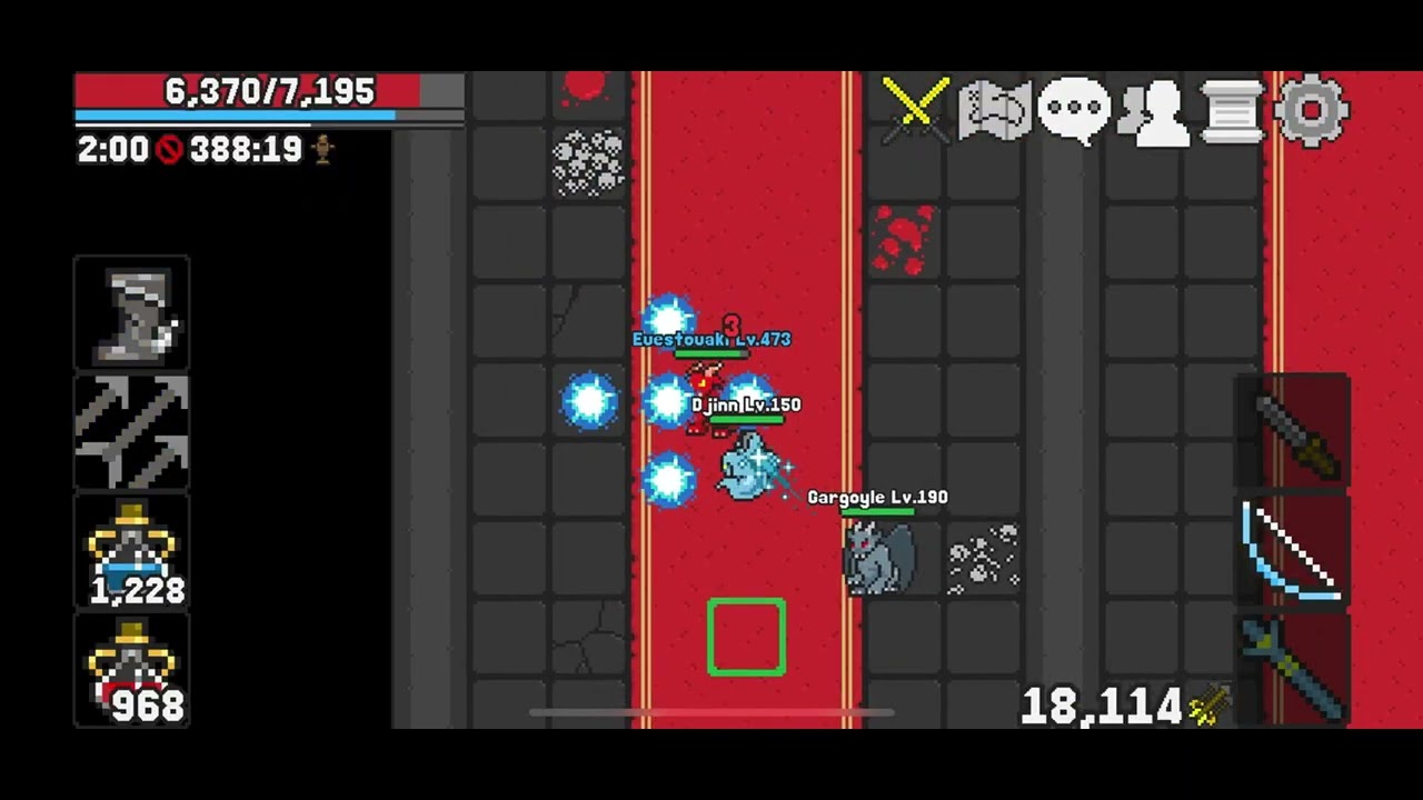 Rucoy online - farmando com skin do demon. 