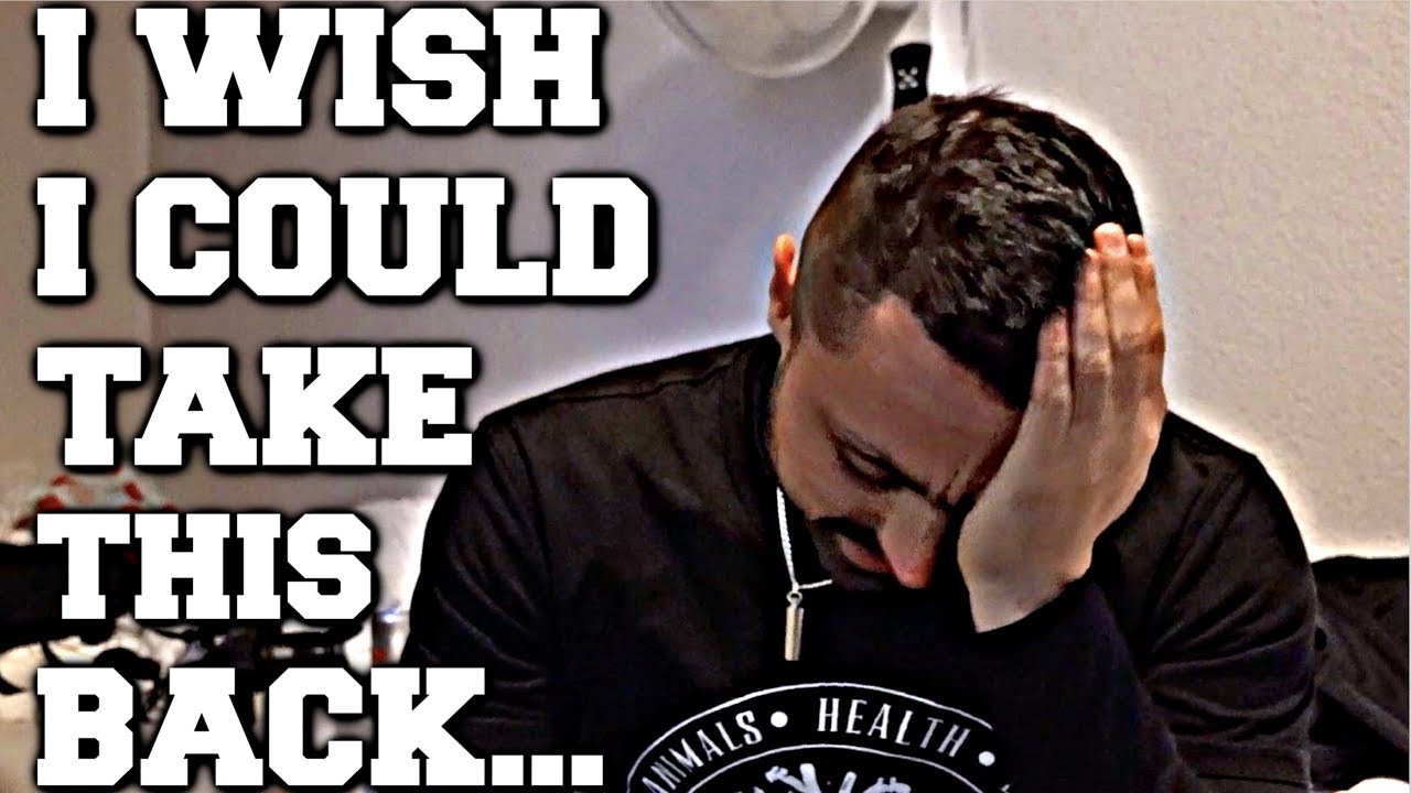 One of my biggest regrets...
