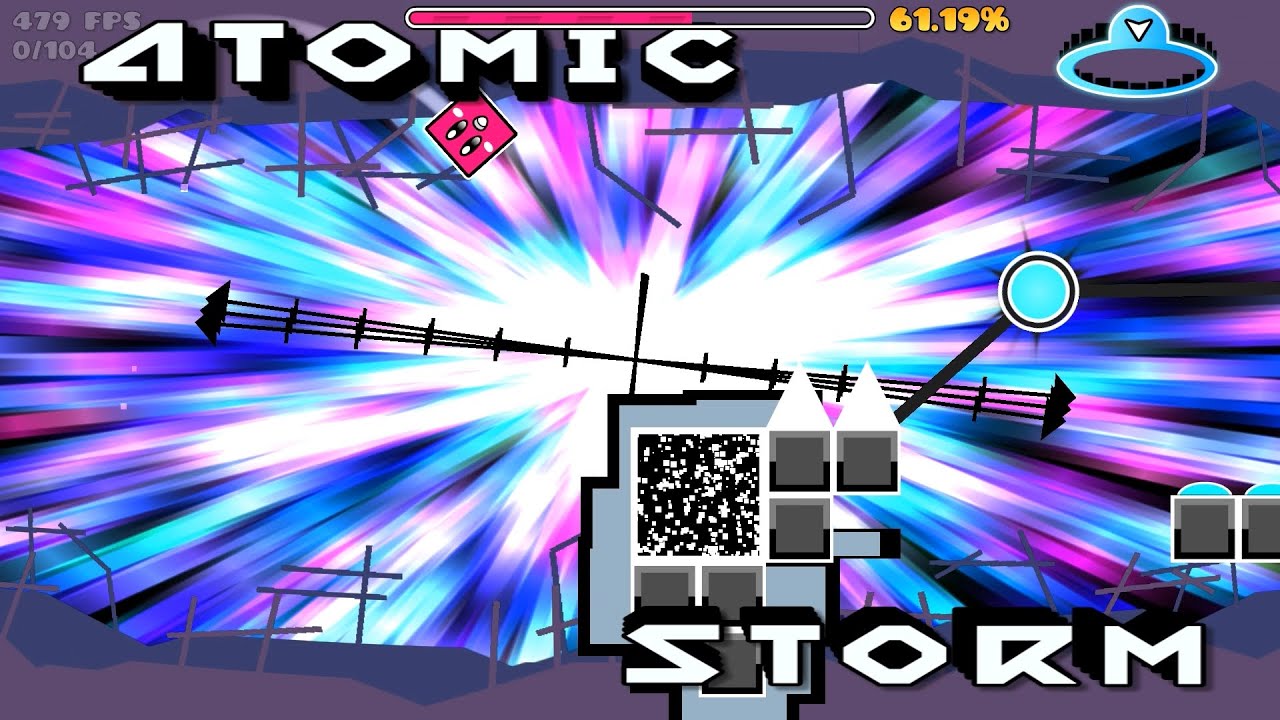 atomic storm by GHHH (easy demon) - Geometry Dash