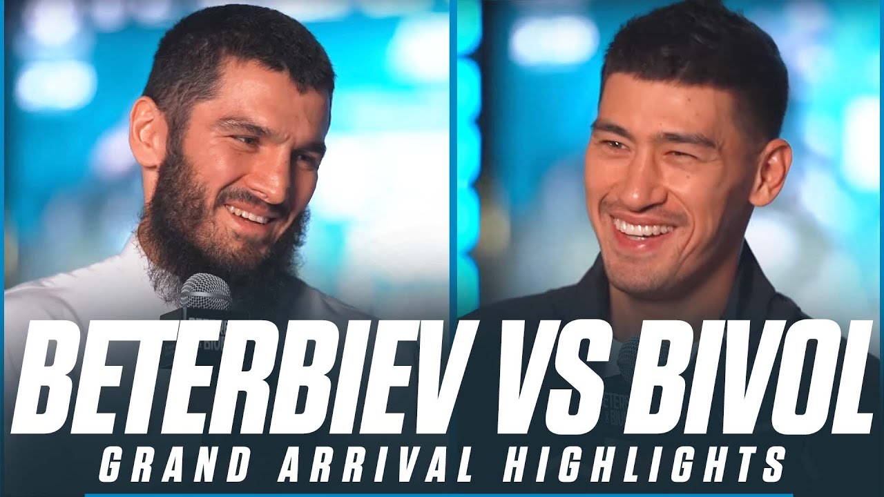 Artur Beterbiev & Dmitry Bivol Take Center Stage | GRAND ARRIVAL HIGHLIGHTS