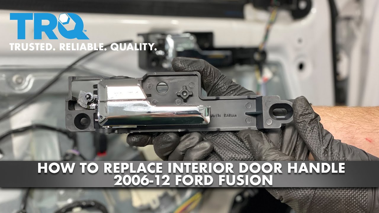 Как заменить внутреннюю ручку двери Ford Fusion 2006-12