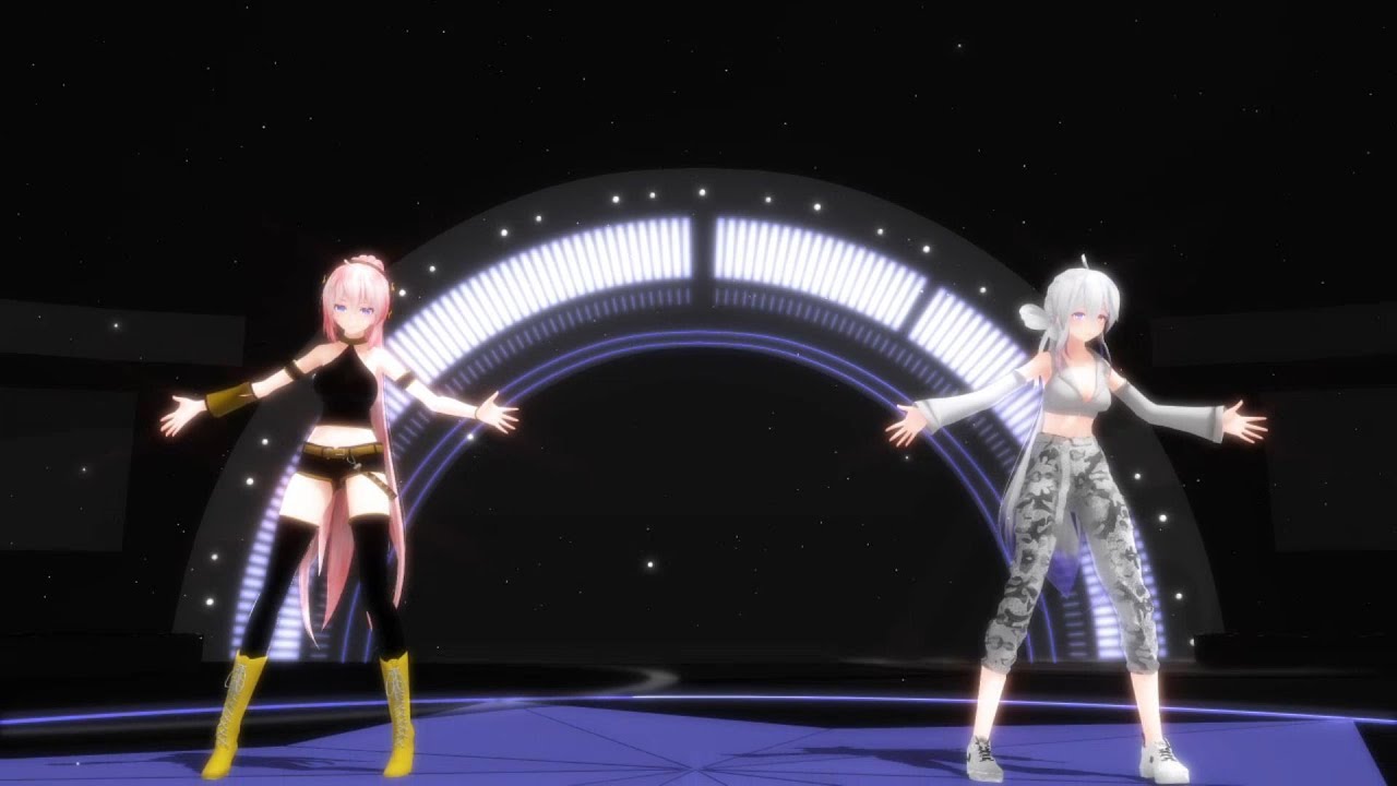 【MMD】劣等上等【巡音ルカ・弱音ハク/Luka・Haku】