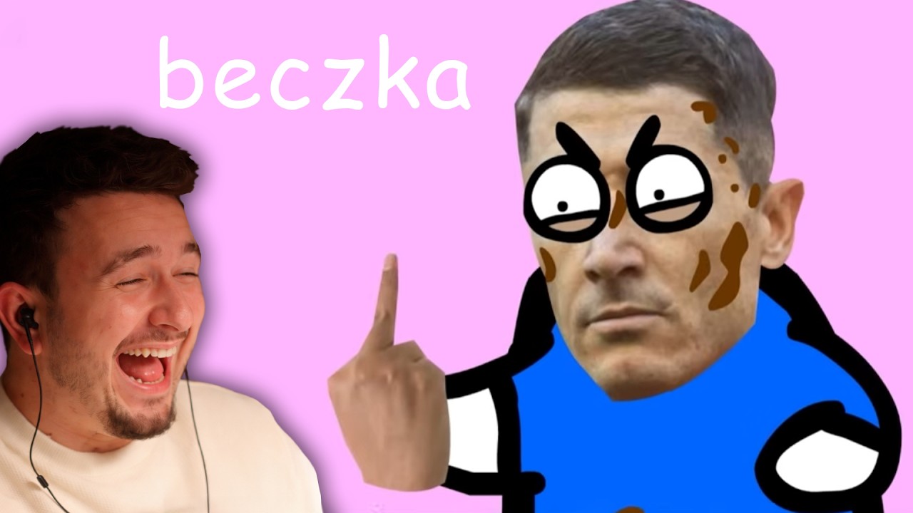 REAGUJE NA JAK GRAŁEM Z LEWANDOWSKIM BECZKA
