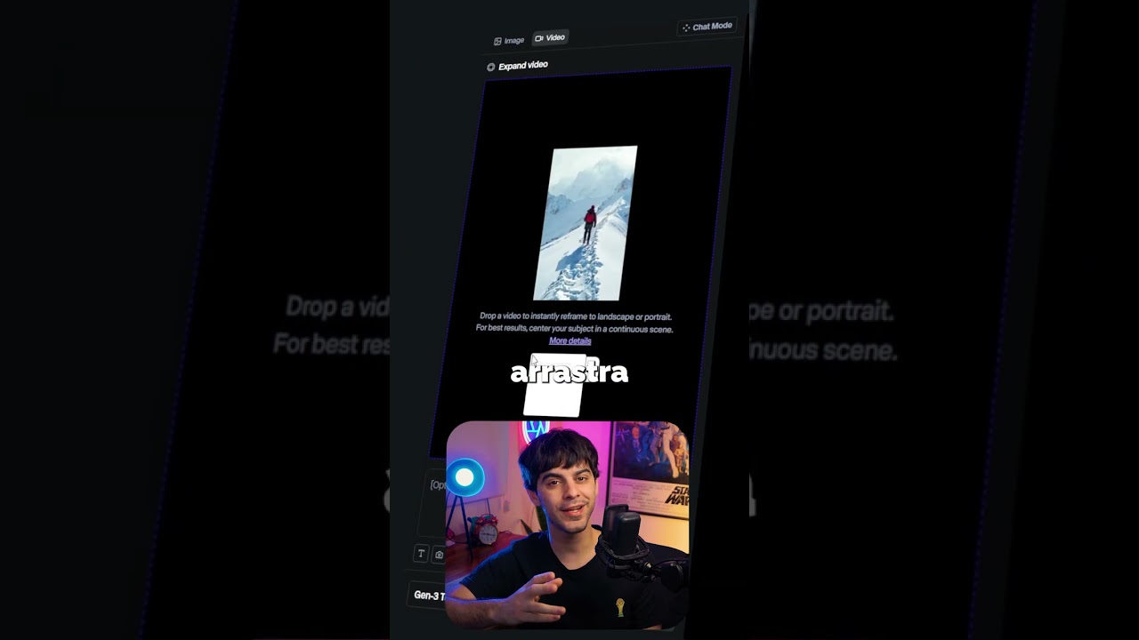🎬 C&oacute;mo convertir un video horizontal en vertical con IA (Runway Expand Video) 📲