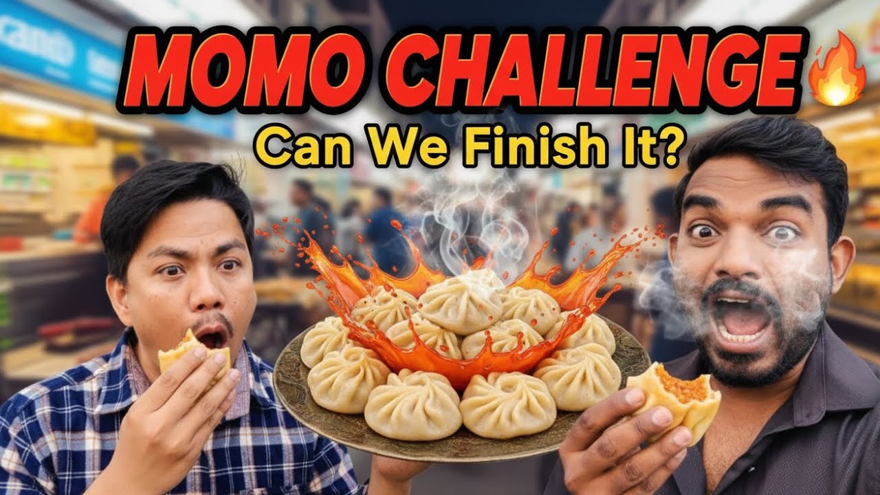 Hot & Spicy MOMO Eating Contest | Who Will Win? @Intervelbites 