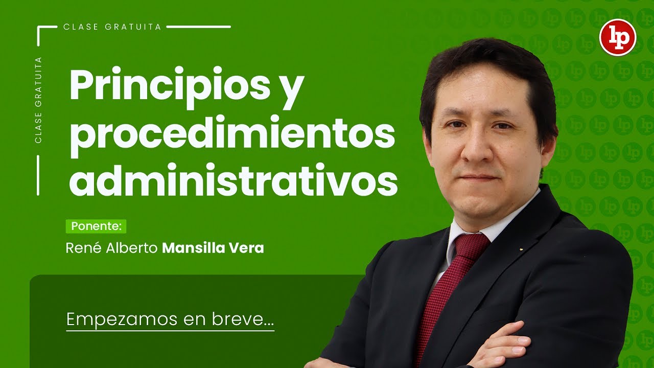 Principios y procedimientos administrativos