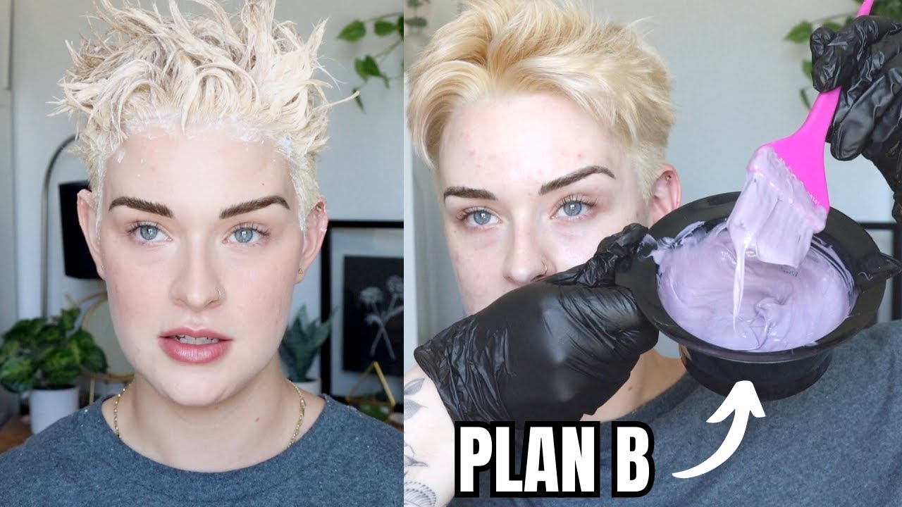 Bleaching My Pixie Cut at Home...Things Didn't Go as Planned