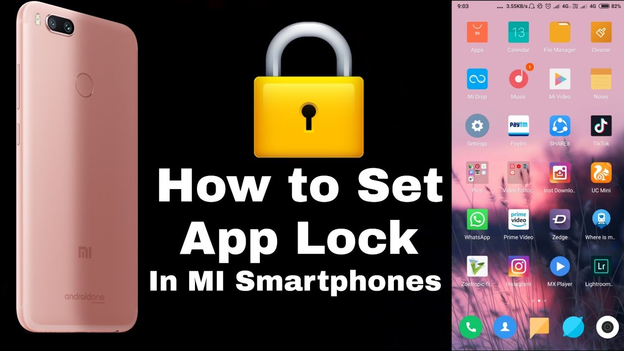 How to Set App Lock In Redmi / MI smartphones | Redmi Note 5 pro | By Trending Stuff