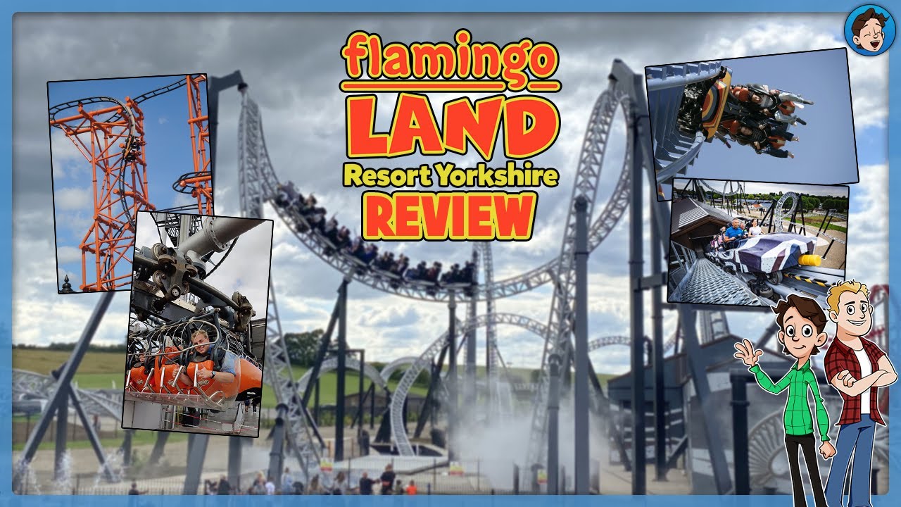 ACHTBAAN MET 10 INVERSIES! - FLAMINGO LAND REVIEW