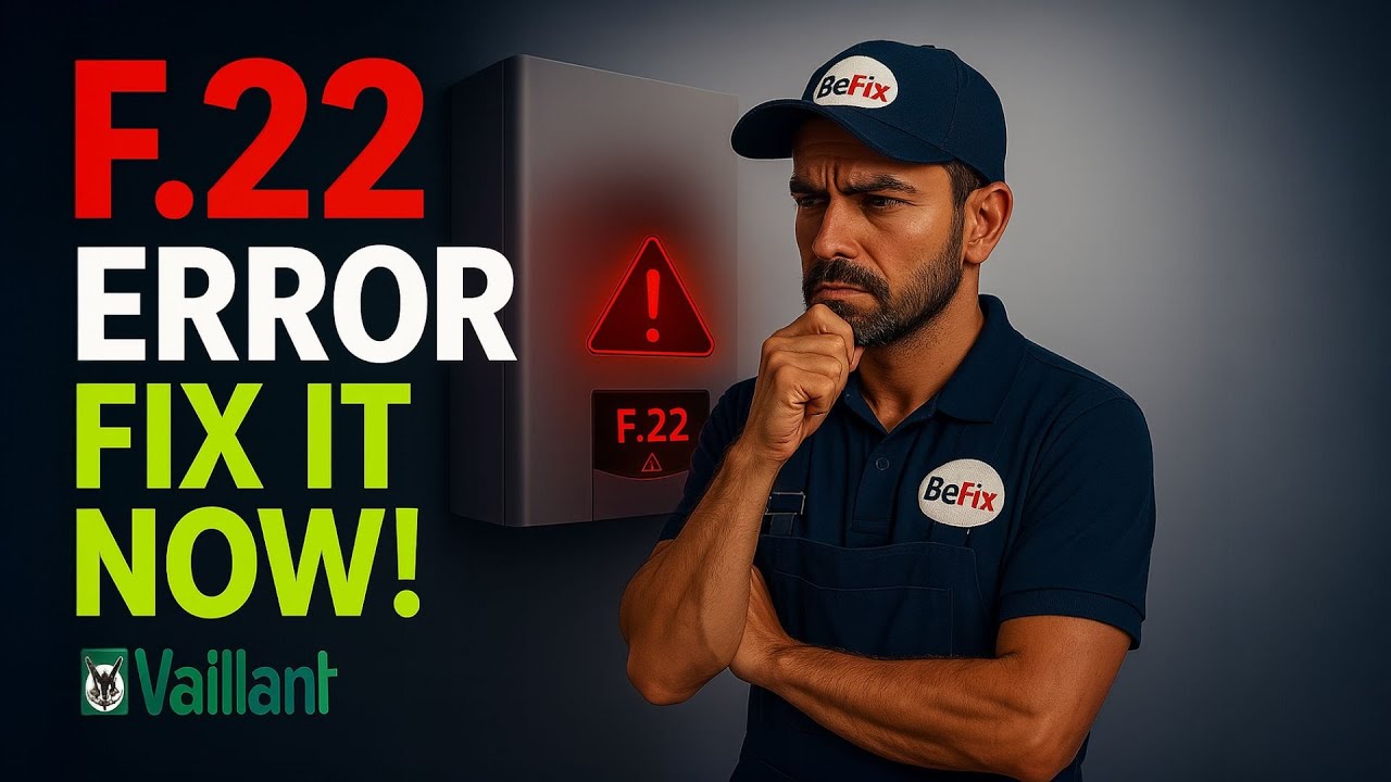 How to Fix Vaillant Boiler F22 Error Code: Easy Low Water Pressure Solution