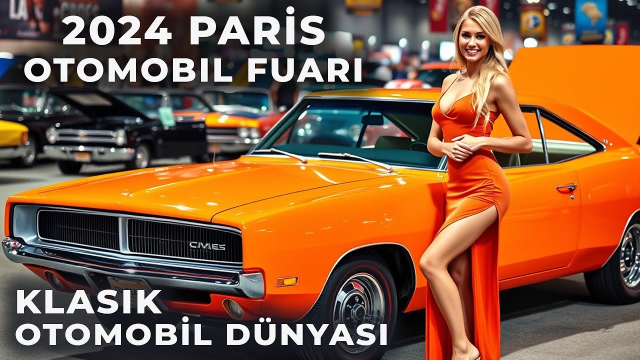 Paris'teki En İyi Klasik Araba Fuarı - Paris Auto Show | Mondial De L'Auto 2024