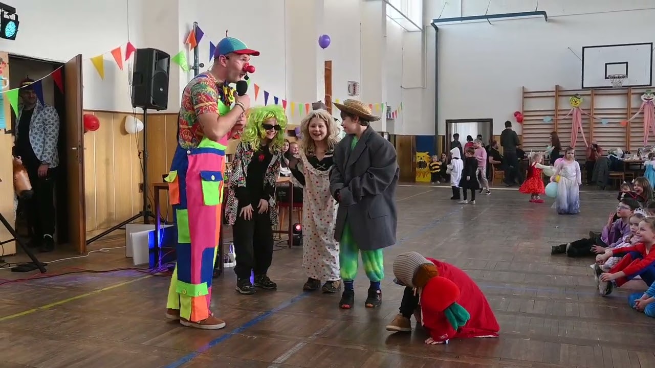 Maškarní karneval Bohutín - 1. března 2025 - pohádka O veliké řepě