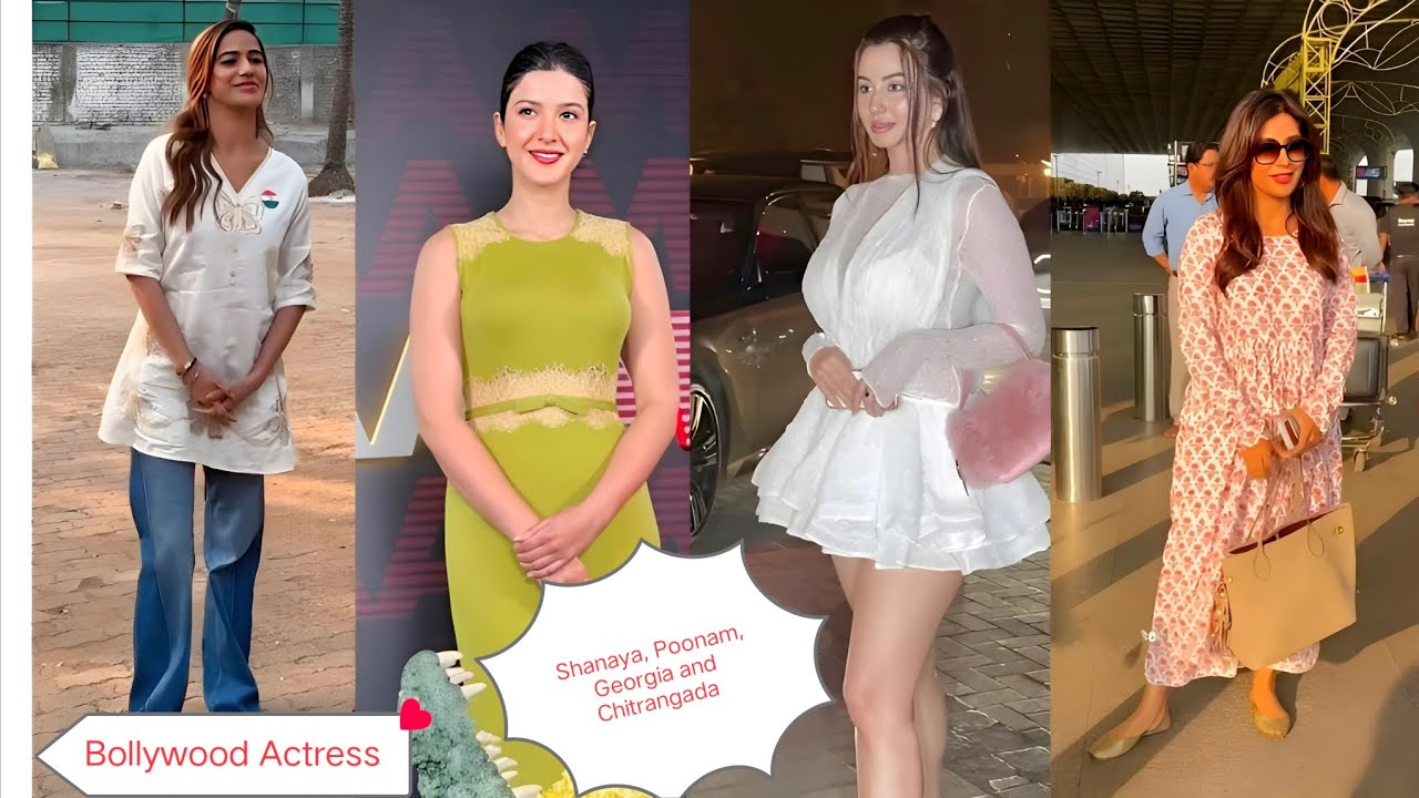 Renowned Bollywood Actresses | Chitrangda  | Georgia | Shanaya | Poonam  | Today's Viral Position 🥰 