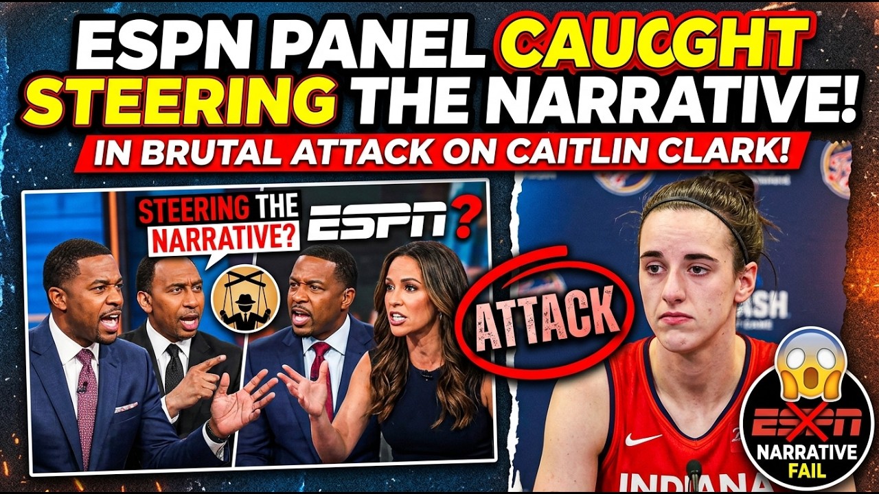 ESPN PANEL EXPOSED? Caitlin Clark Gets BRUTALLY ATTACKED as Fans Call Out the Narrative!