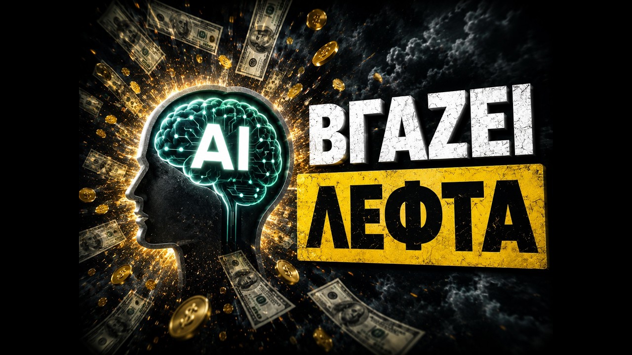 Το AI μου βγάζει χρήματα στο Internet - Λεφτά από το σπίτι