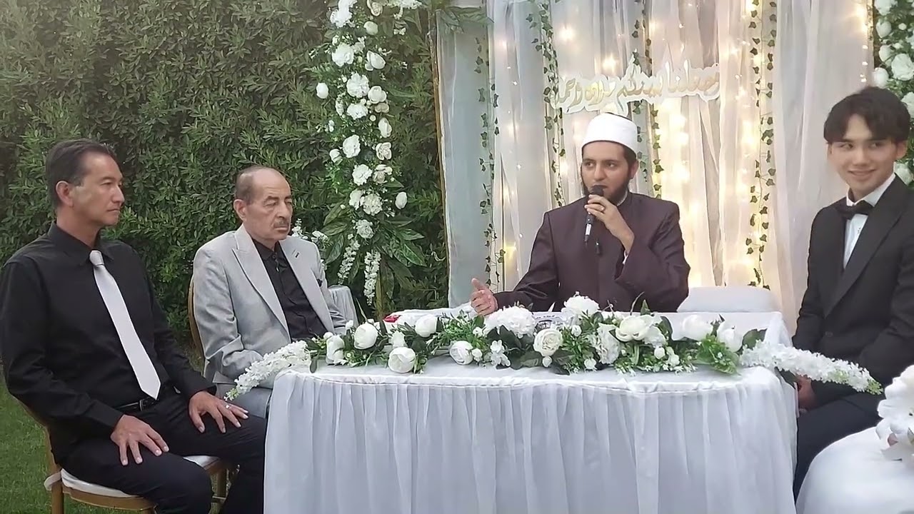 المأذون | إشهار عريس ياباني مسلم على عروس مصرية