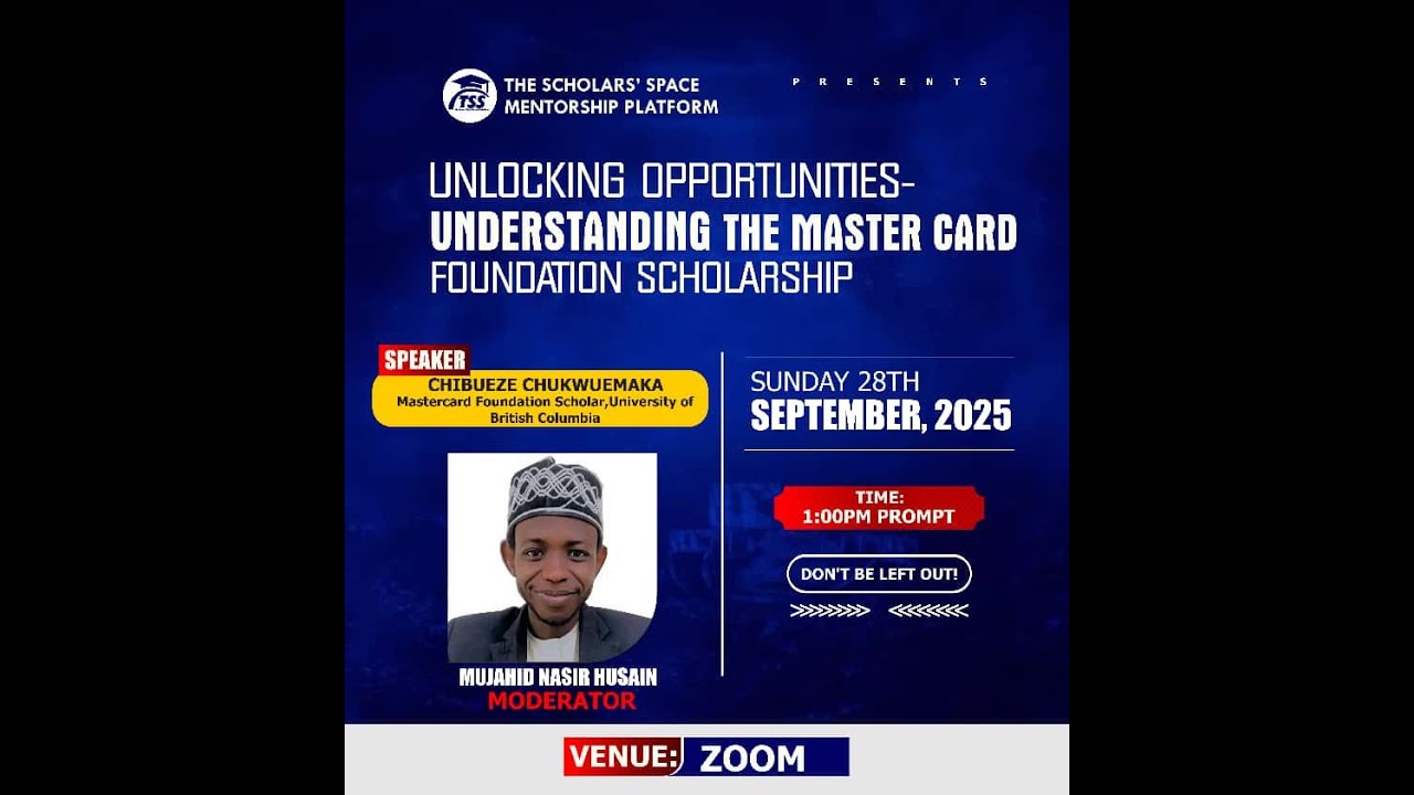 UNDERSTANDING THE UBC MASTERCARD SCHOLARSHIP APPLICATION