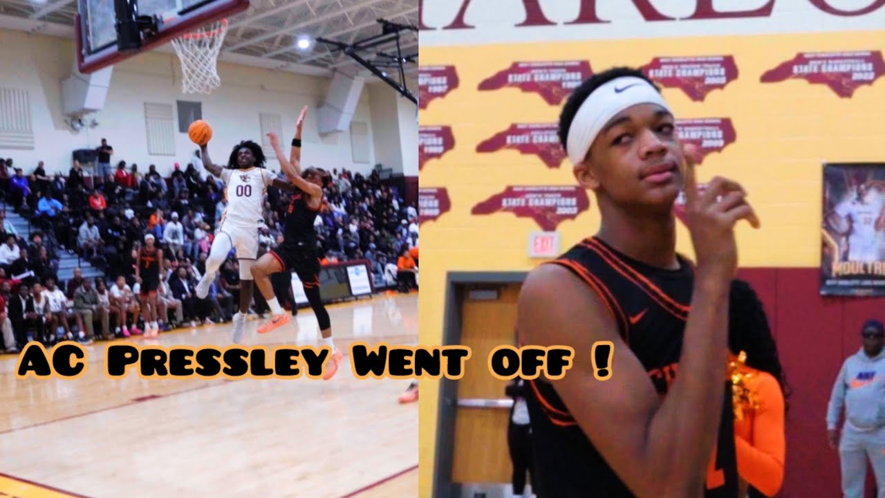 CHAMBERS  vs WEST CHARLOTTE REMATCH WAS CRAZY! Crafty Guards Qj Young and AC Pressley Went OFF