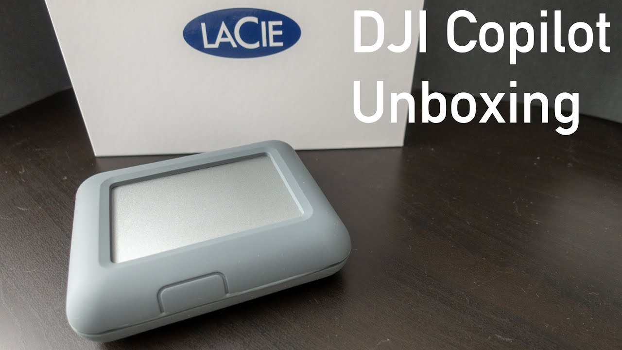 Unboxing the Lacie DJI Copilot!
