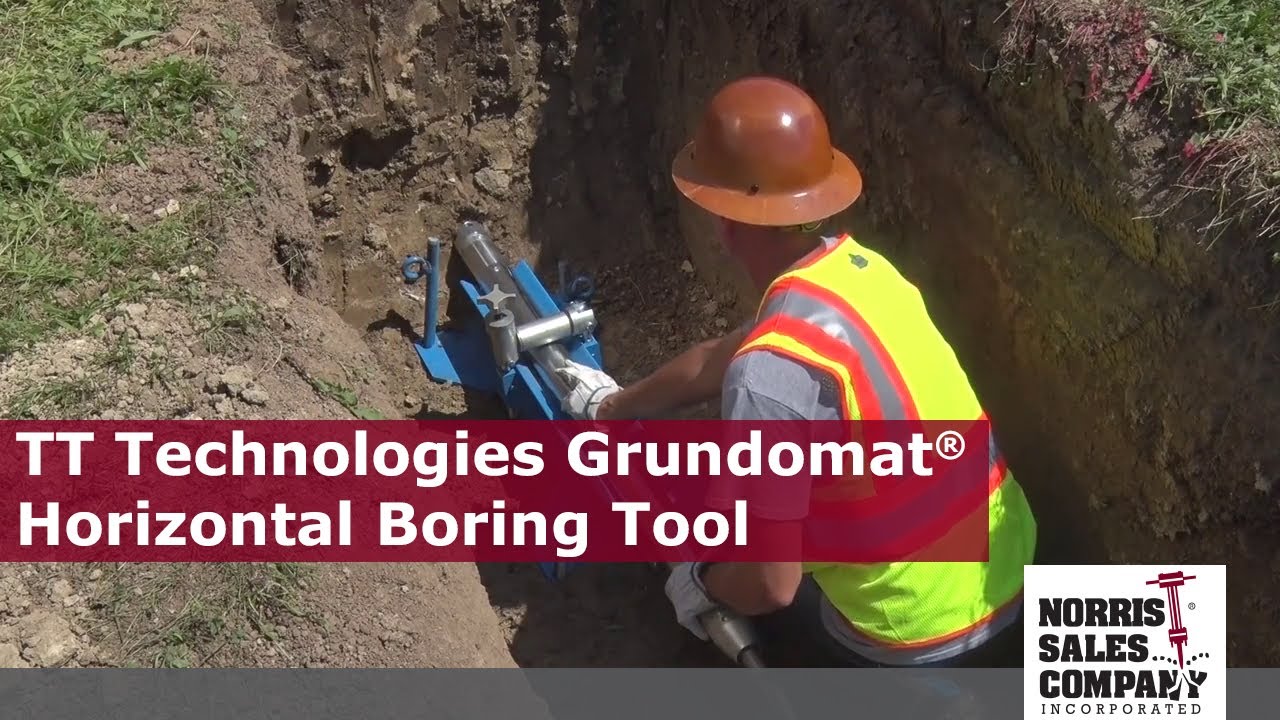 Grundomat® Horizontal Boring Tool Operations  - Norris Sales Company, Inc.