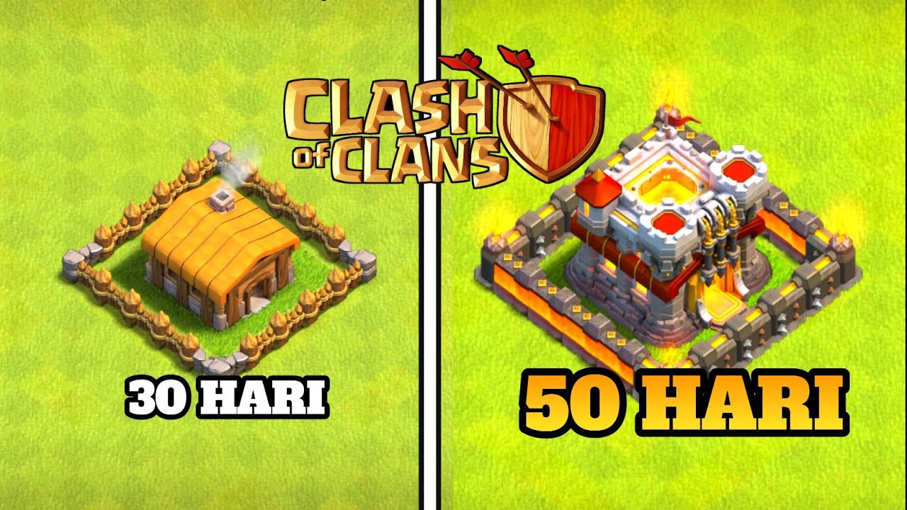 50 Hari Di Game Clash Of Clans Indonesia Part 4