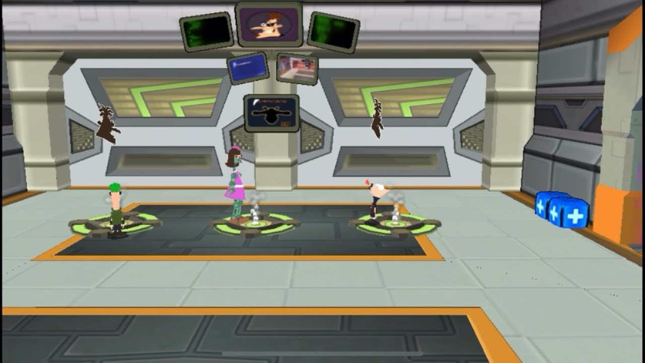 Phineas and Ferb: Across The 2nd Dimension (PSP) | Boss Final