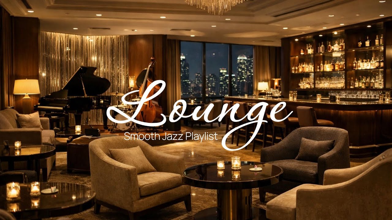 Smooth Jazz Playlist | Chill Lounge Jazz | Relaxing Jazz | Music for Stress Relief
