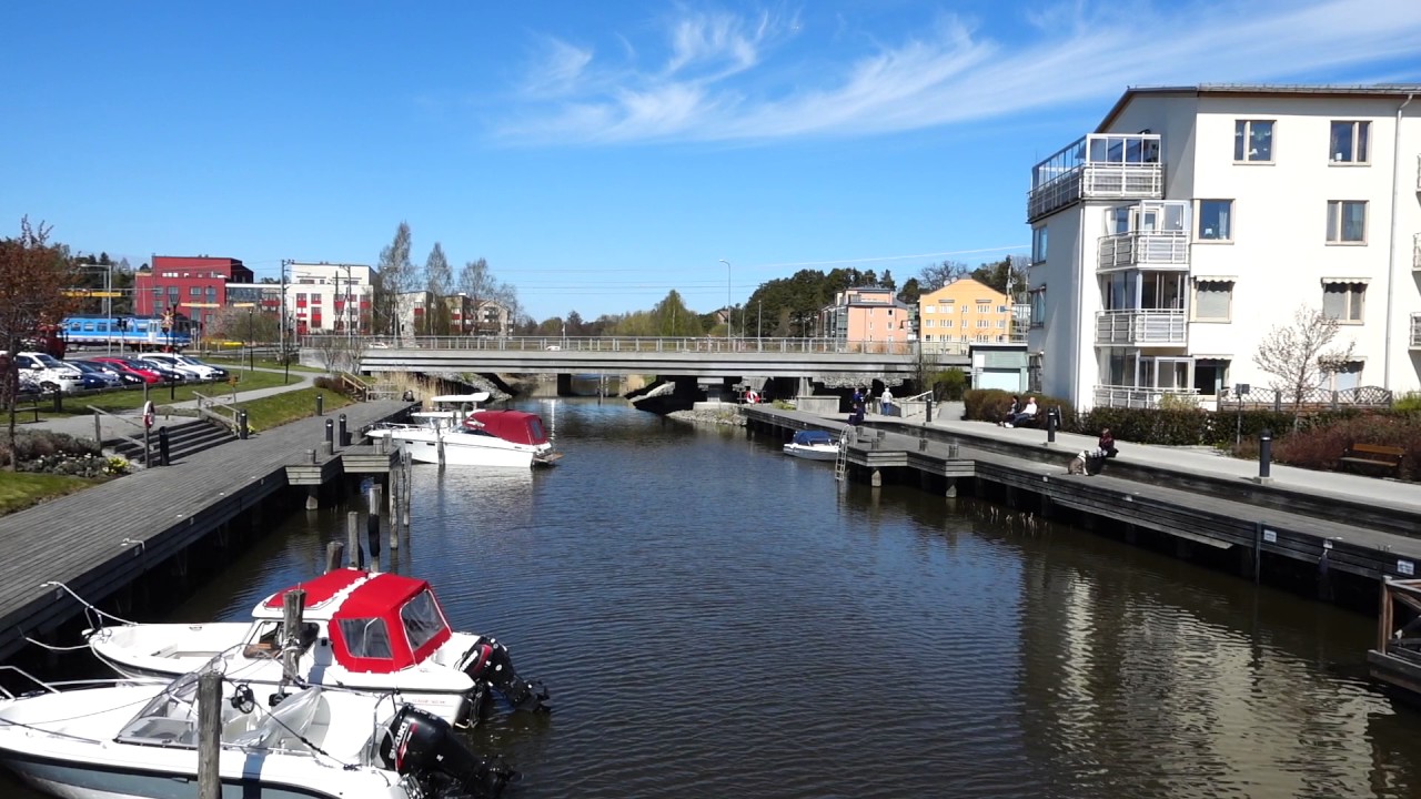 Längs Åkers-Kanal till Slussen Våren 2017
