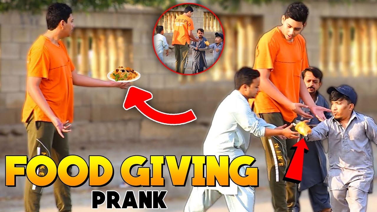 Giving Food With Twist PRANK