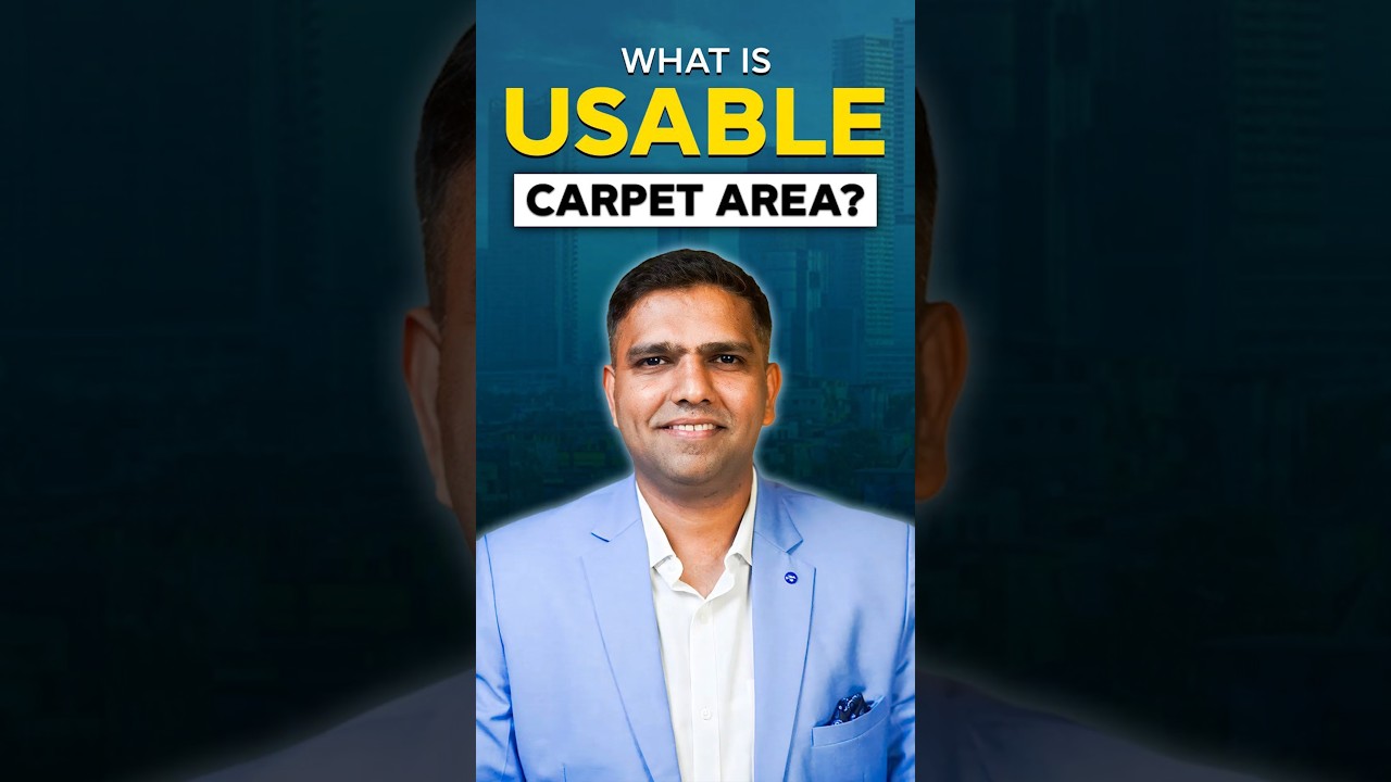 What is Usable Carpet Area ? | Carpet Area Kya Hota Hai? | Dr Amol Mourya