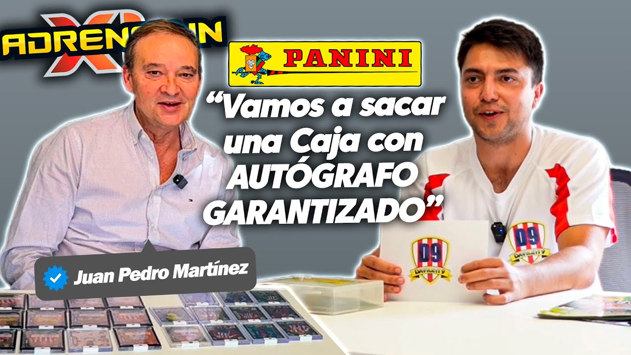 Hablé con EL CREADOR de ADRENALYN XL | ¿Por qué MALOS RATIOS? ¿Cada cuántos sobres sale AUTÓGRAFO?