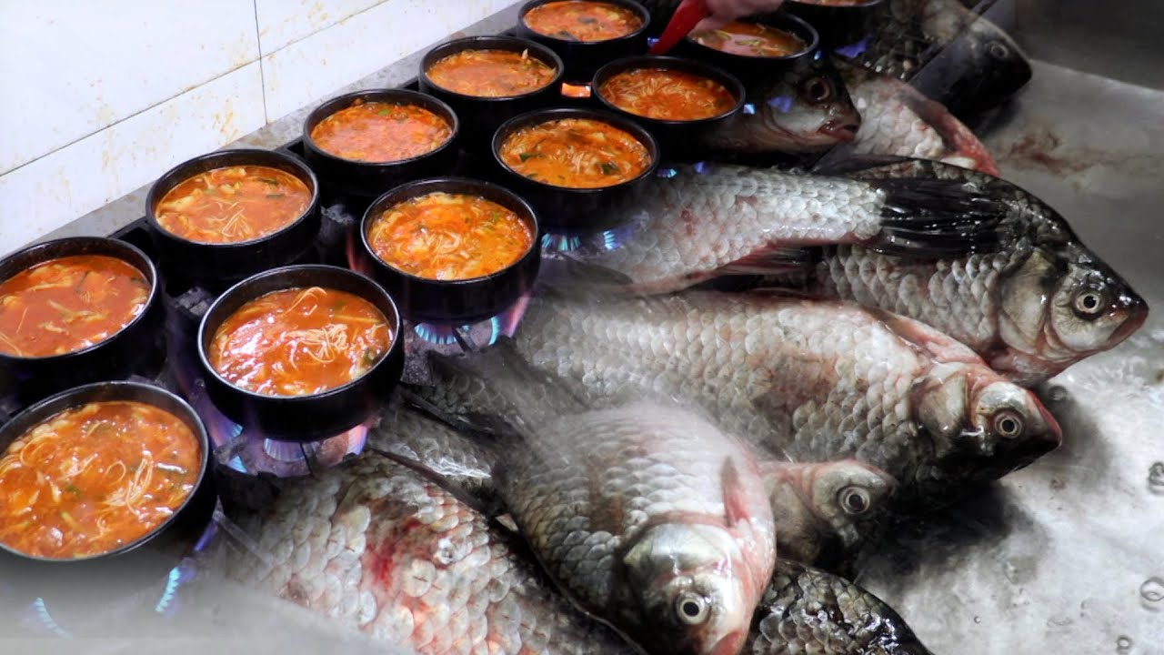 몸보신 하면 어죽! 한 해 10만 명의 손님들이 찾아오는 월 매출 1억 어죽집｜ fish porridge / fish soup / Korean street food
