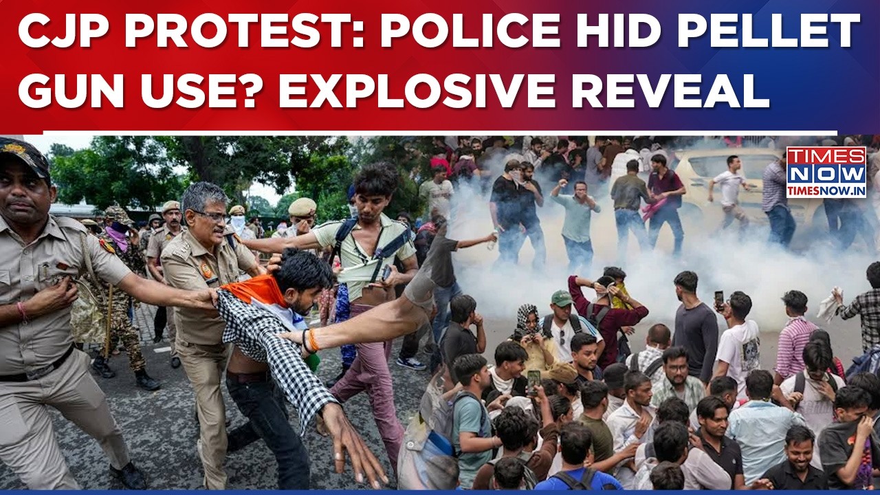 CJP Protest Row: Pellet Guns Used On Protesters? Explosive Police Diary Entry Sparks Big Questions
