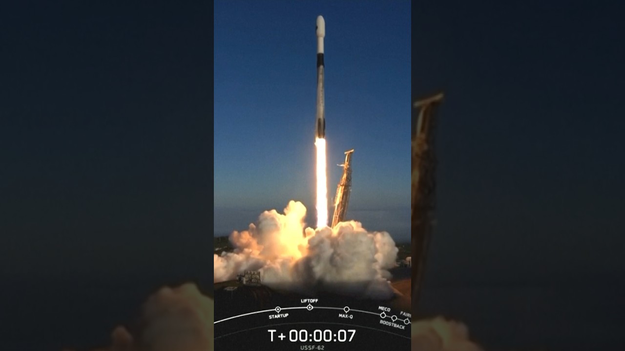 SpaceX Falcon 9 Rocket Launches US Military Weather Satellite