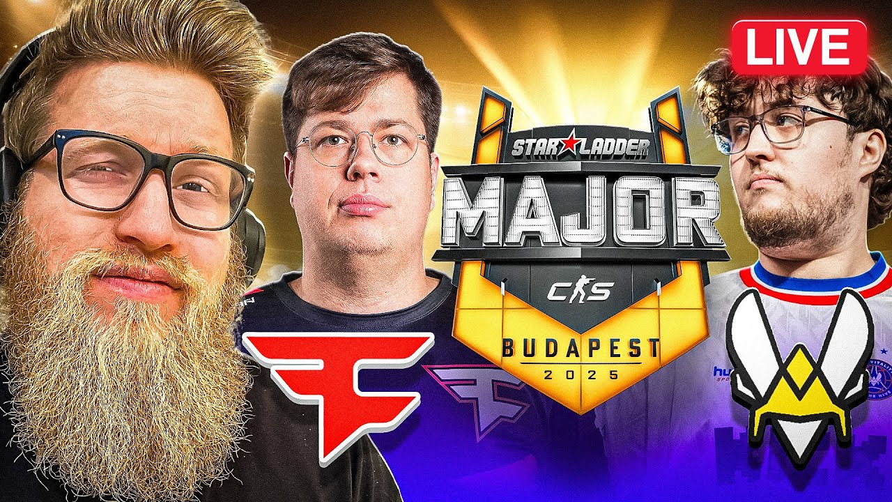 🔴 FAZE CLAN vs VITALITY | GRAND FINAL | STARLADDER BUDAPEST 2025 MAJOR | fl0m