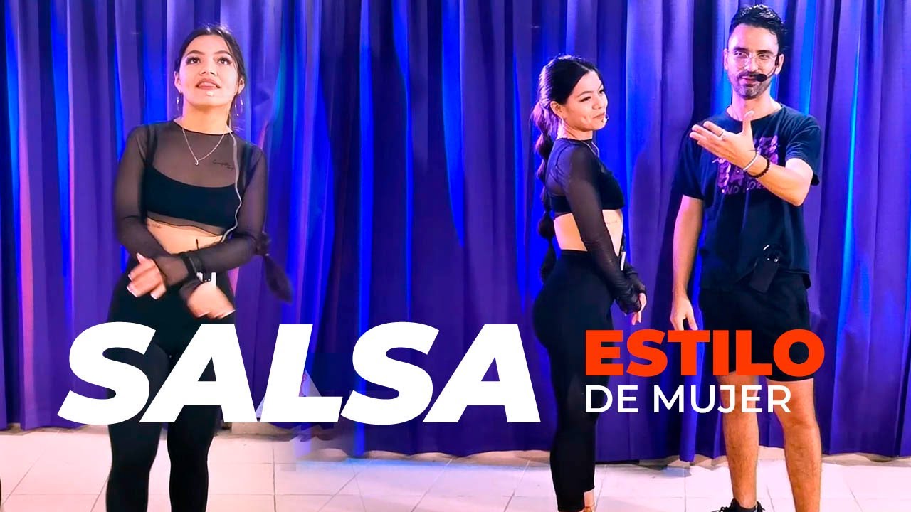 🔥 Jess habla por primera vez 🔥 ¡Estilo de chica (follower) al bailar salsa en pareja!