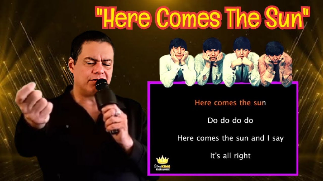 Singing the song 
