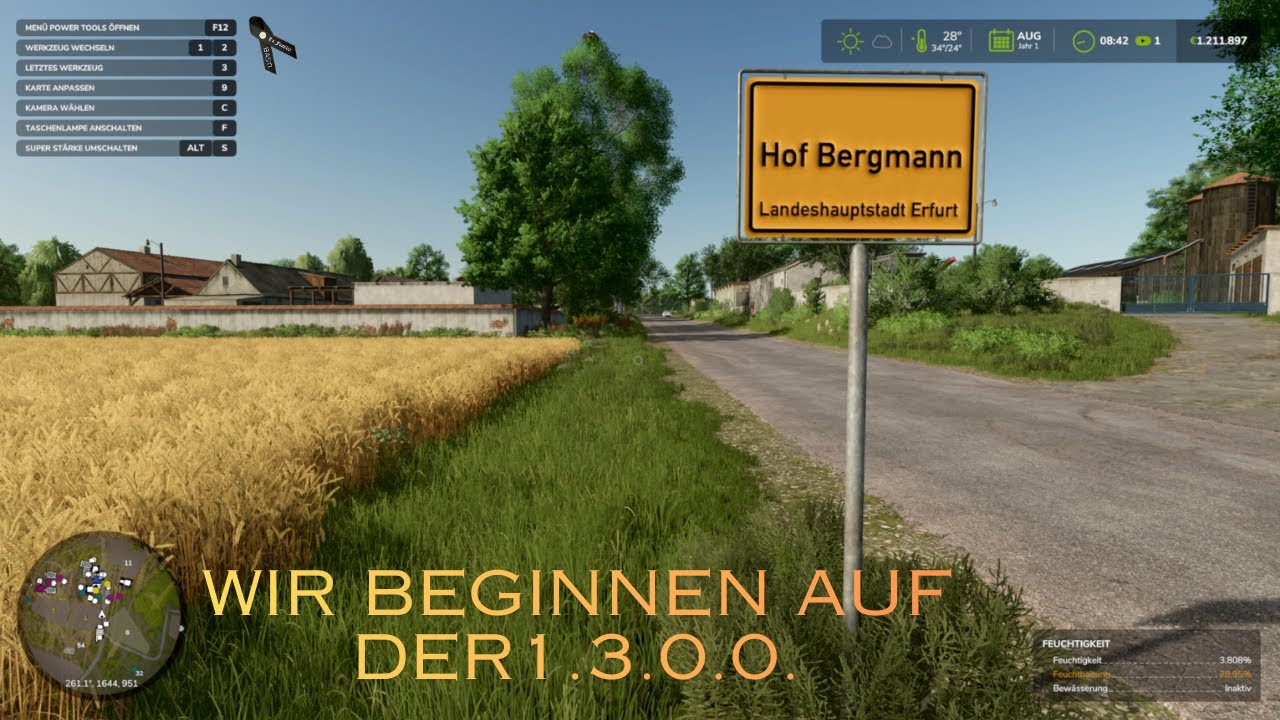 Hof Bergmann  #  44 |1 3 0 0  Version Anfang