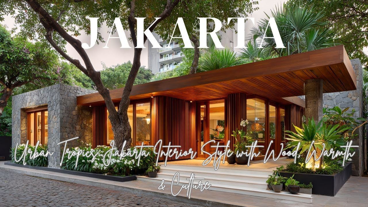 Urban Tropics: Jakarta Interior Style with Wood, Warmth & Culture