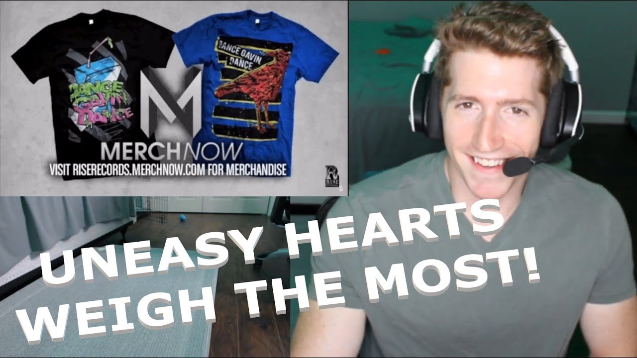 Chris REACTS to Dance Gavin Dance - Uneasy Hearts Weigh the Most