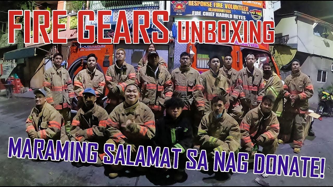 Fire Gear Unboxing | Christian Kevin Reyes Vlogs | Response Fire Volunteer