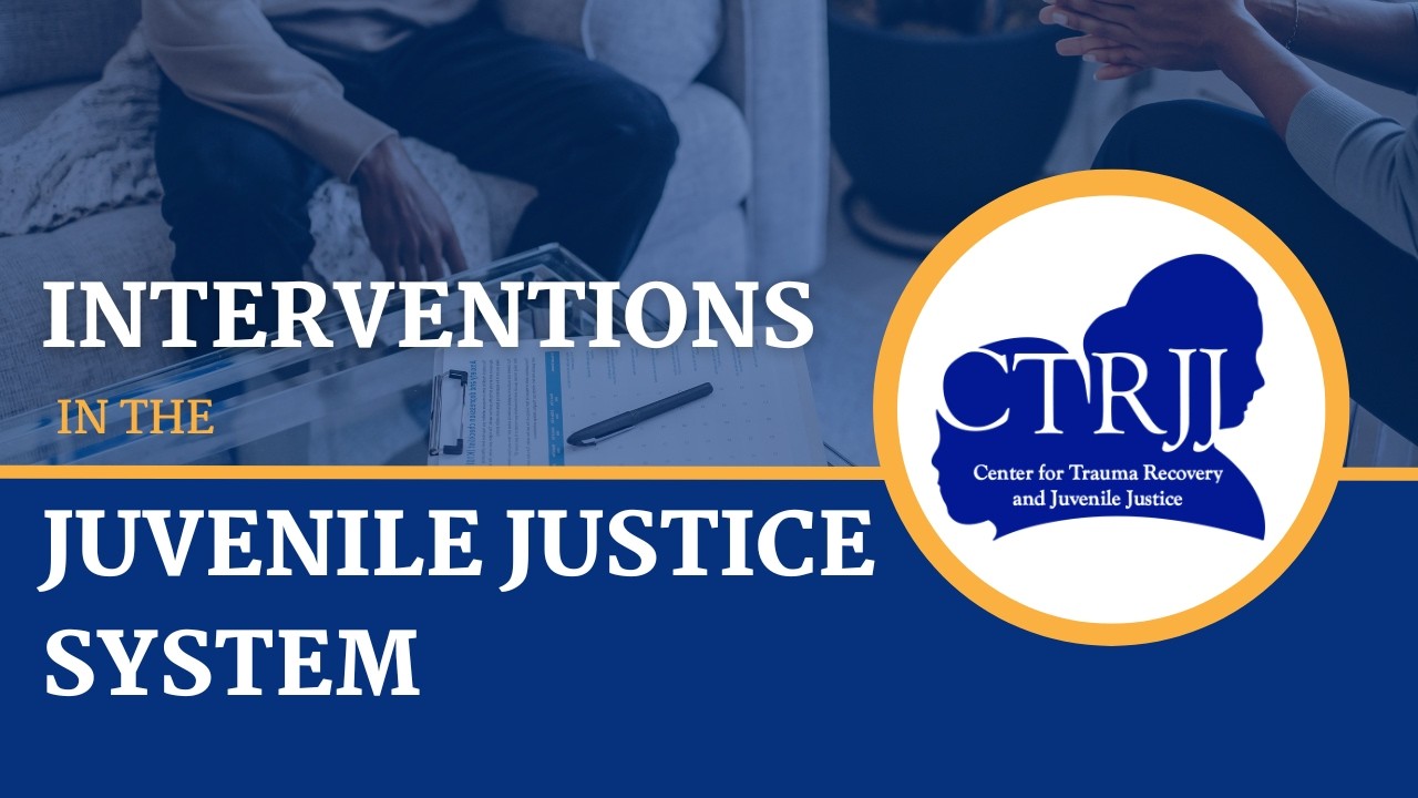 Interventions in the Juvenile Justice System