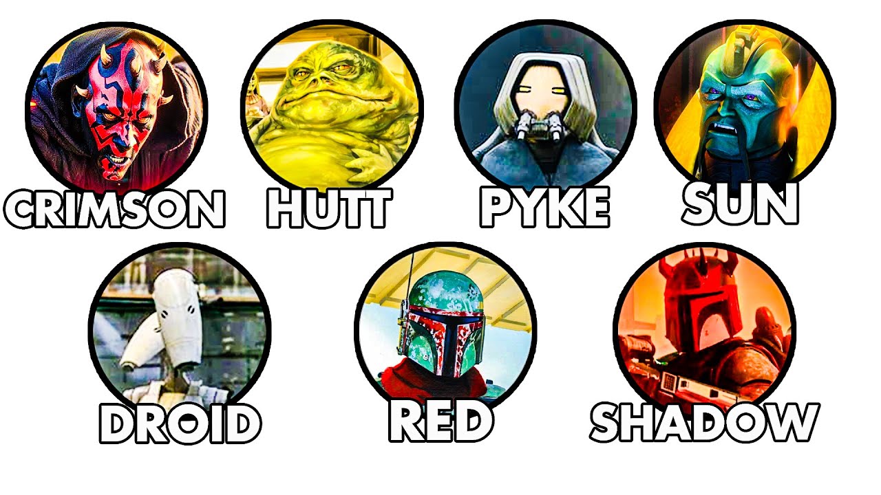 Every Crime Syndicate Explained in 17 mins | StarWarsAddict