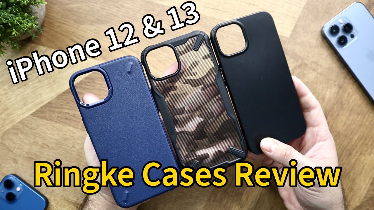 iPhone 13/12/11 Cases Review | Ringke Air-S, Ringke Onyx & Ringke Fusion-X