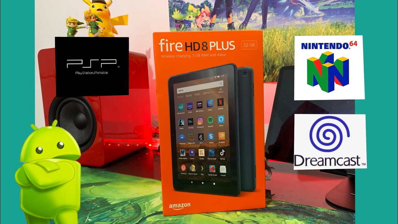 Fire HD 8 Plus - Unboxing - Emulation Testing & Android Gaming