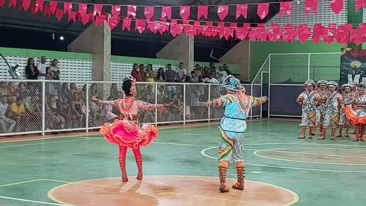Apresentação de estreia do grupo folclórico Matutos do Reino de Carutapera Maranhão 2022.