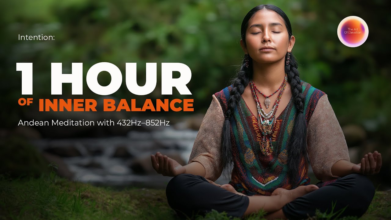 Andean Meditation Music 🌄 1 Hour of Focus, Healing & Inner Peace (432Hz–852Hz)